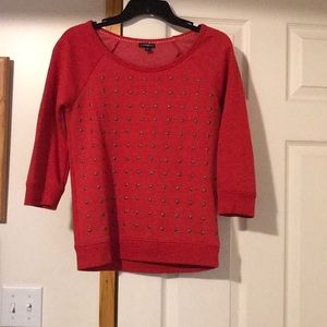 1/4 sleeve sweater